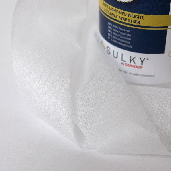 SULKY SOFT´N SHEER PLUS weiß, 50cm x 5m
